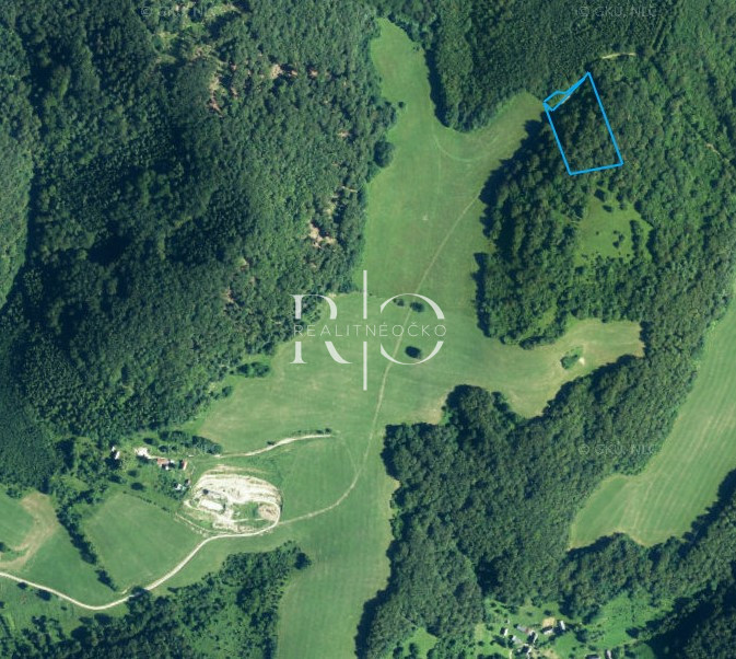 Na predaj pozemok - 9225 m2 v obci Zliechov, okr. Ilava - 2