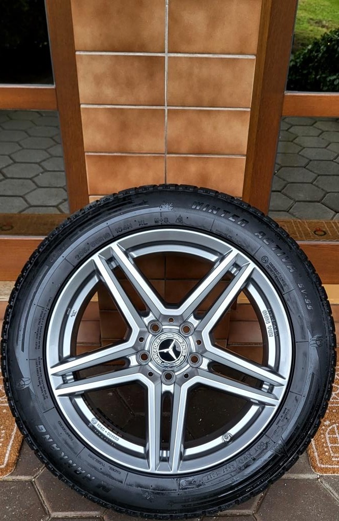 Alu R18 5x112 Mercedes GLA, GLB, GLK + zimné 235/55R18 - 2