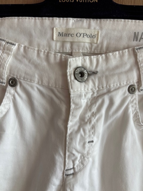 Bershka - biele nohavice - 2