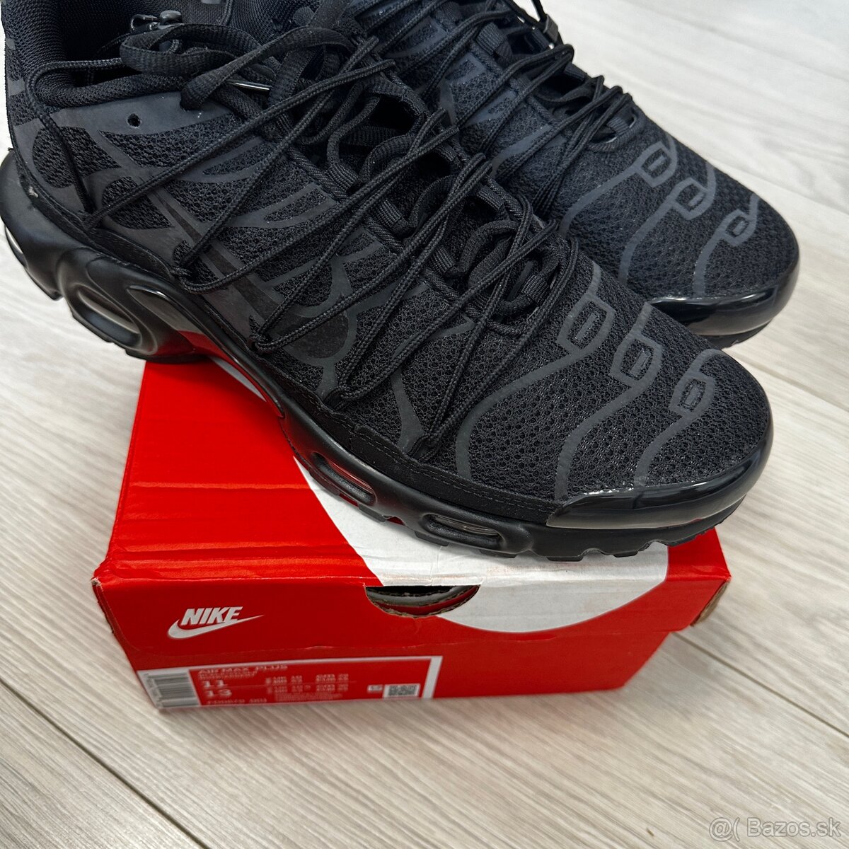 Nike Air Max TN – úplne nové, čierne - 2