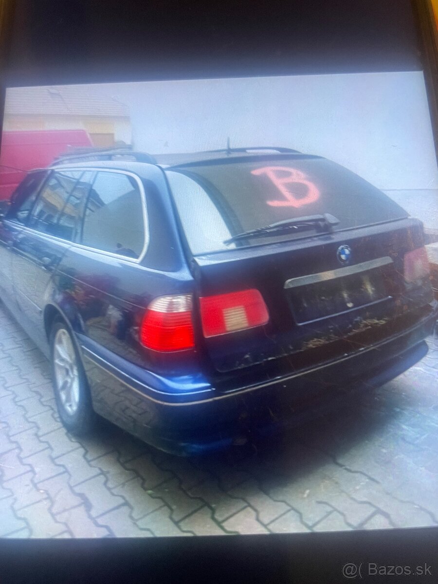 Zadny naraznik face BMW e39 ak pdc orientblau - 2