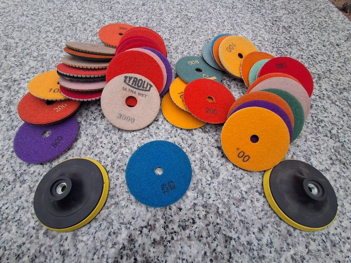 Kotúče kameň, betón , dlažba, jolly hrany , kamenár. - 2