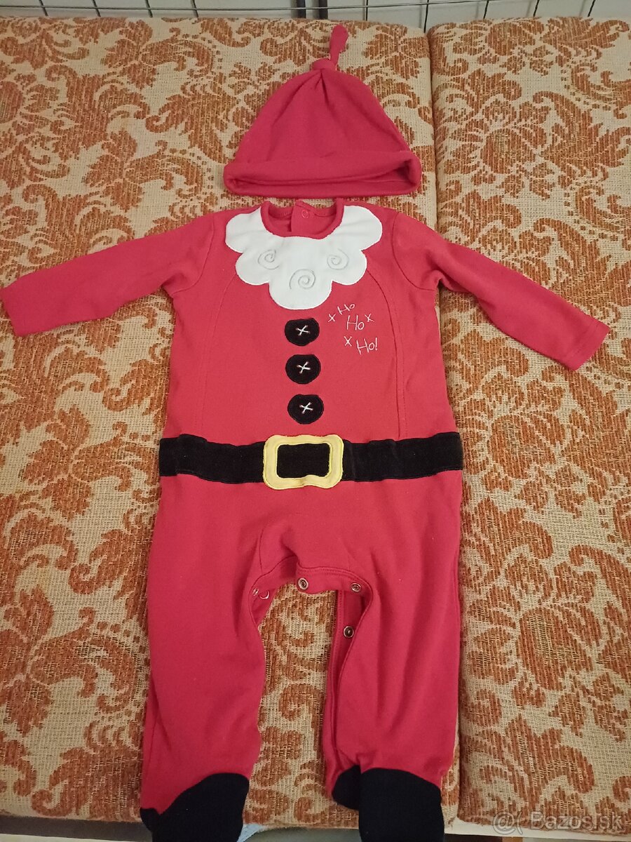 Vianočný overal a čiapka - 2