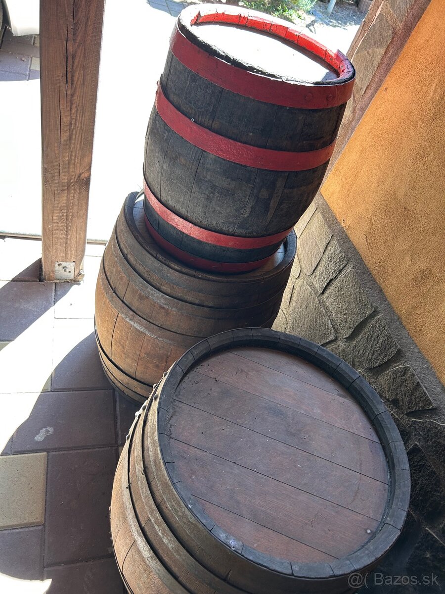Predám dubové sudy - 2