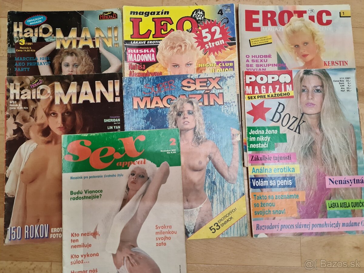 Herald, Tabu, Hustler, fór Men.... - 2