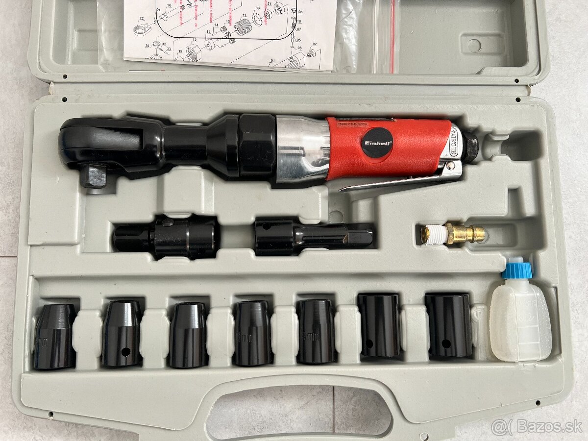 Einhell pneumatická račna + vysokotlaková hadica - 2