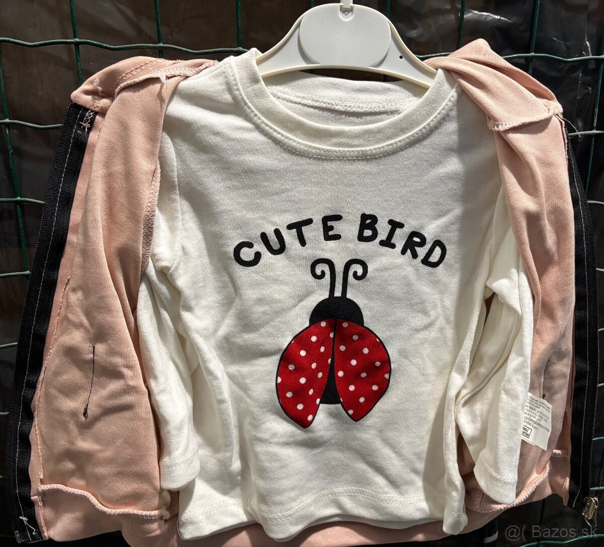 Detská dievčenská súprava + svetrík - 2