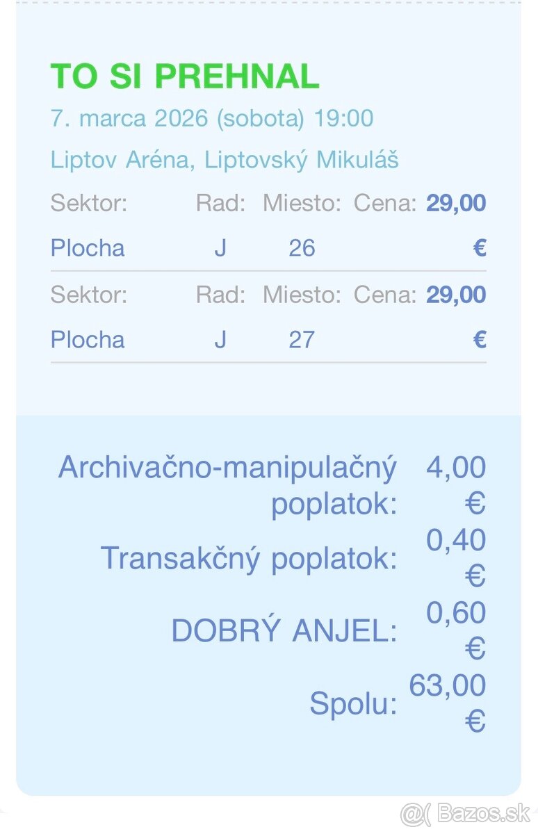 TO SI PREHNAL - LIVE show - 2