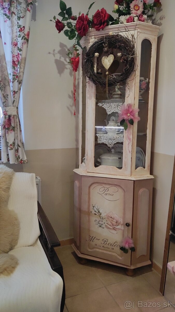 Rohová skriňa PROVENCE - 2