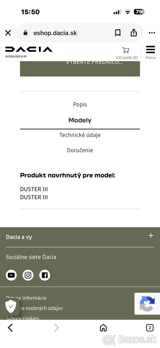Dacia Duster 3 gumene rohoze - 2