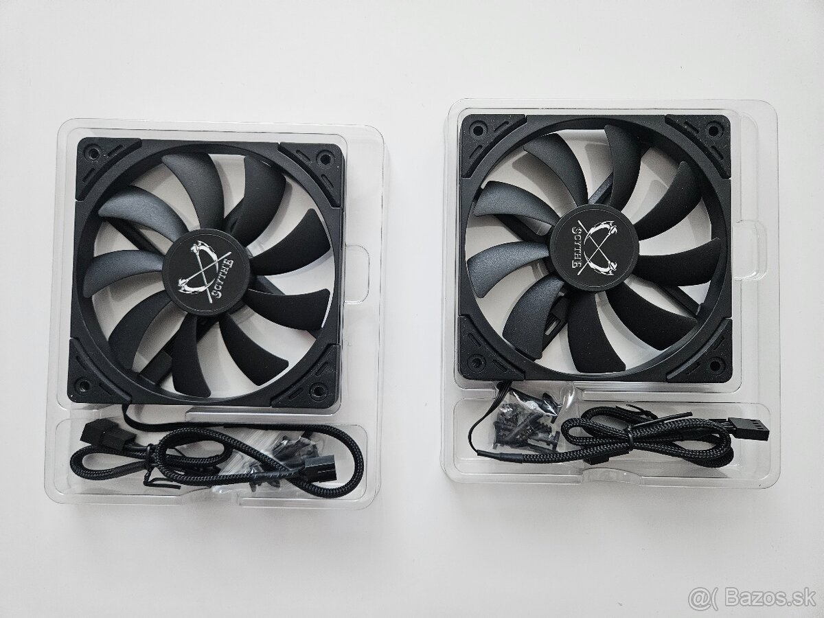 2x Scythe Kaze Flex II 120 Slim - 2