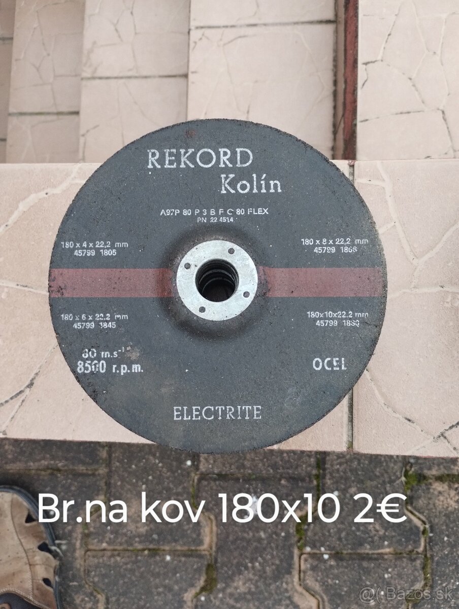 Brúsne kotúče na kov - 2