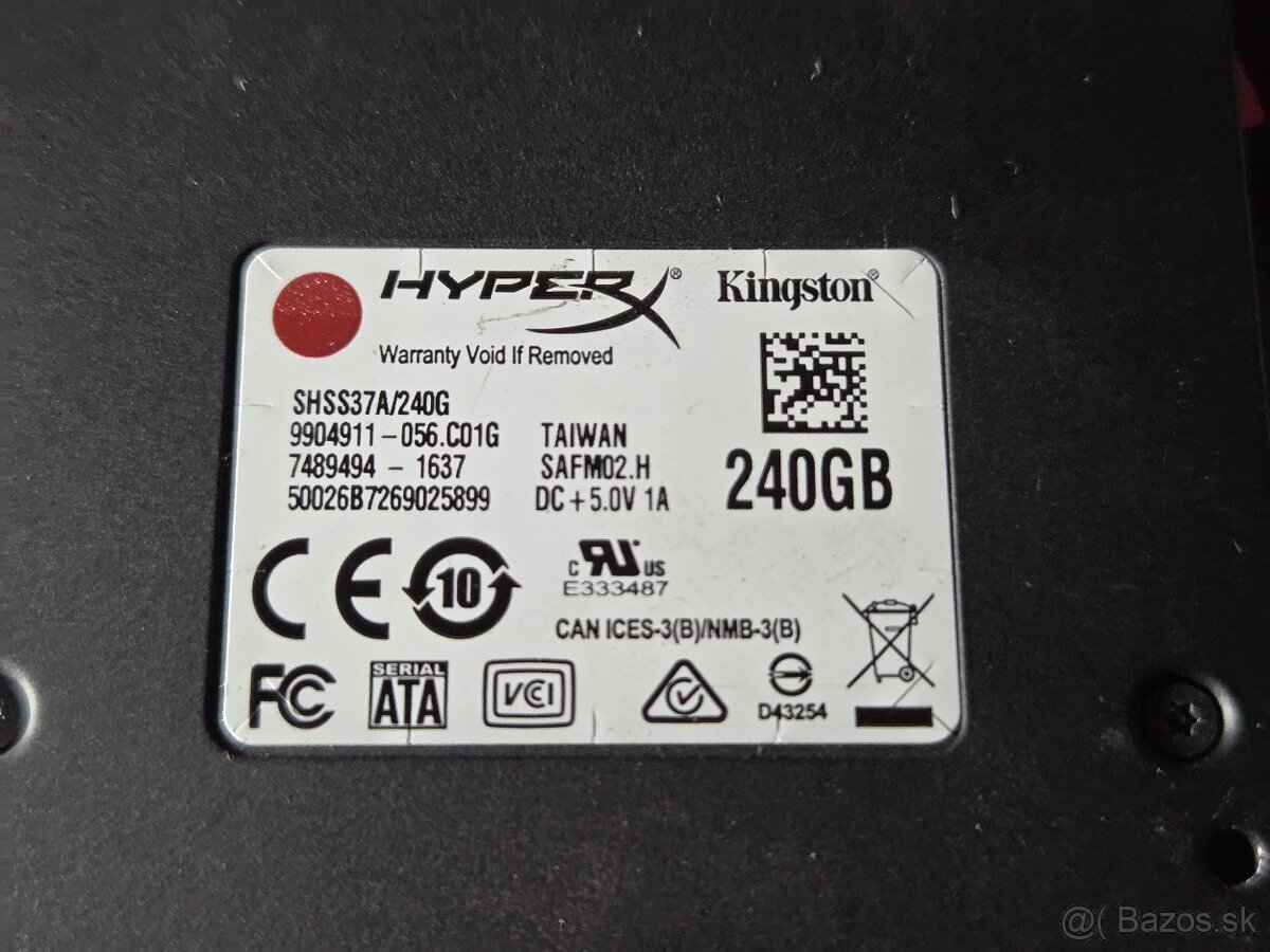 240GB SSD Kingston - 2