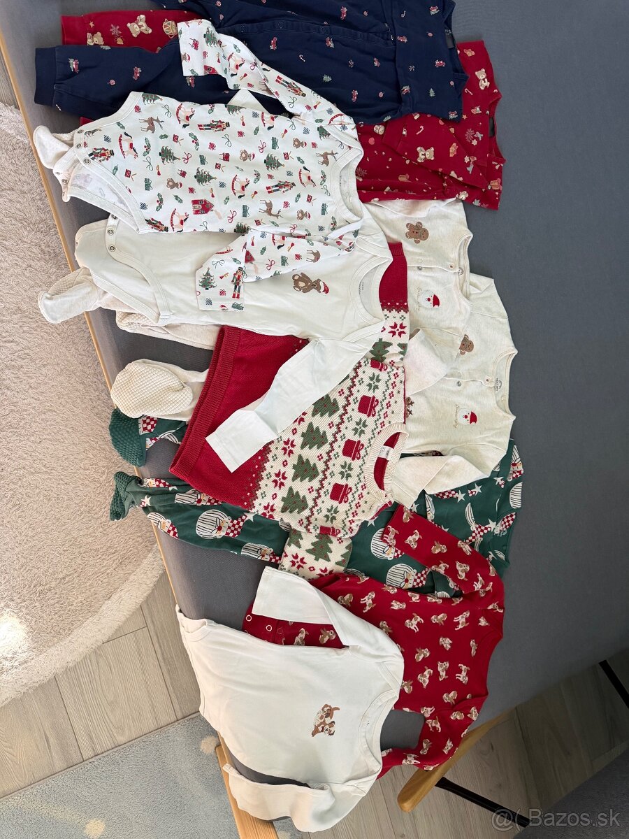 Vianočný set oblečenia 9-12m. - 2
