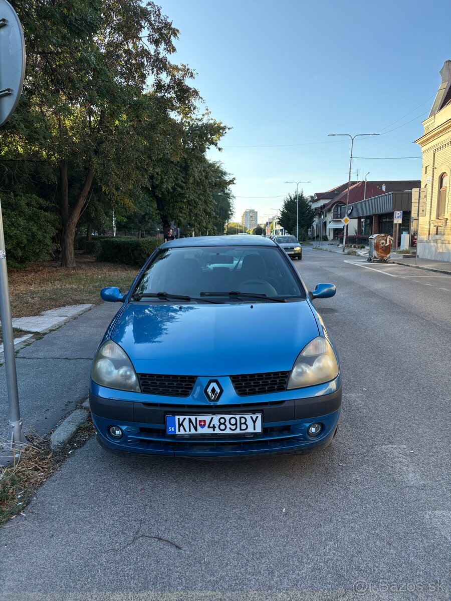 Renault Clio 1.2 benzín 2002 - 2