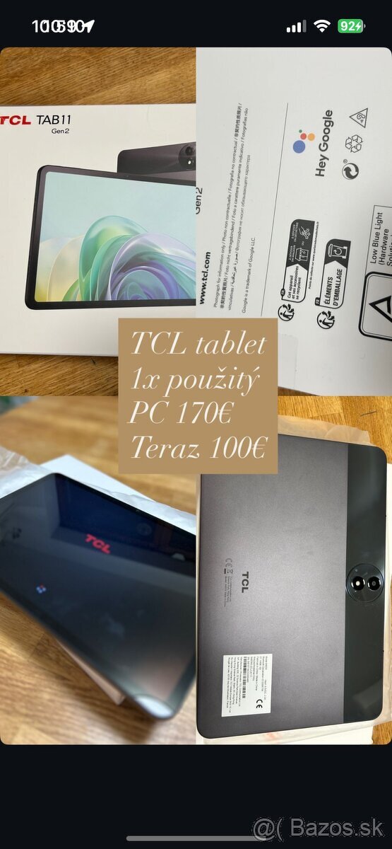 TCL tablet 1 x použitý - 2