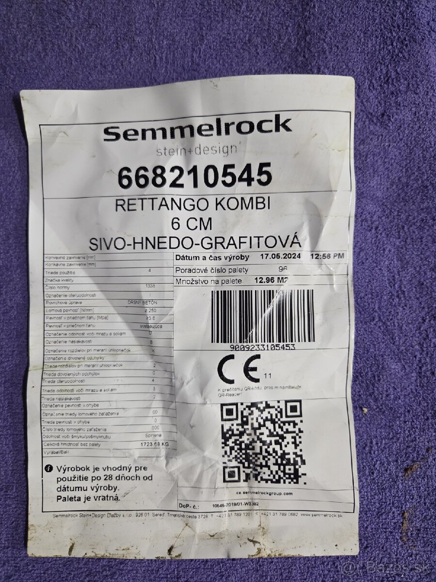 Zámková dlažba - 2