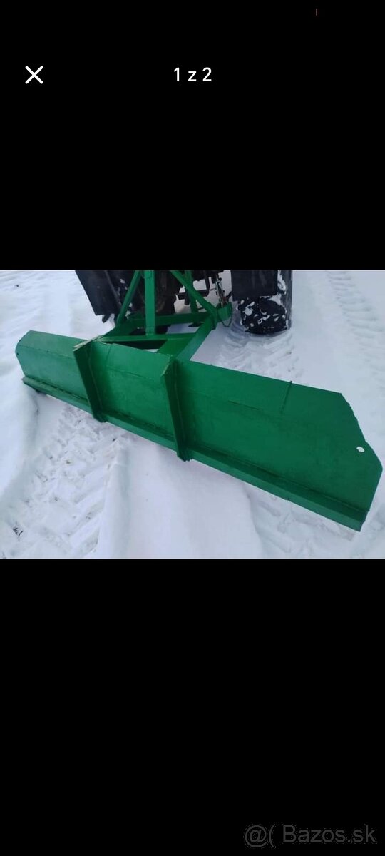 Predám snežný pluh/radlica - 2