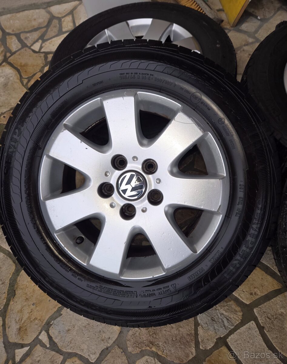 Vw Caravelle kompletne kolesa - 2