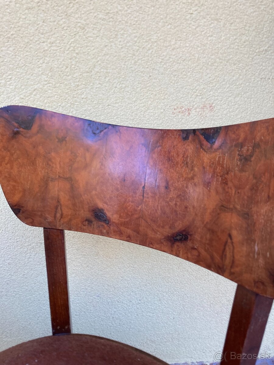 Krásne starožitné stoličky TATRA 2 ks - 2