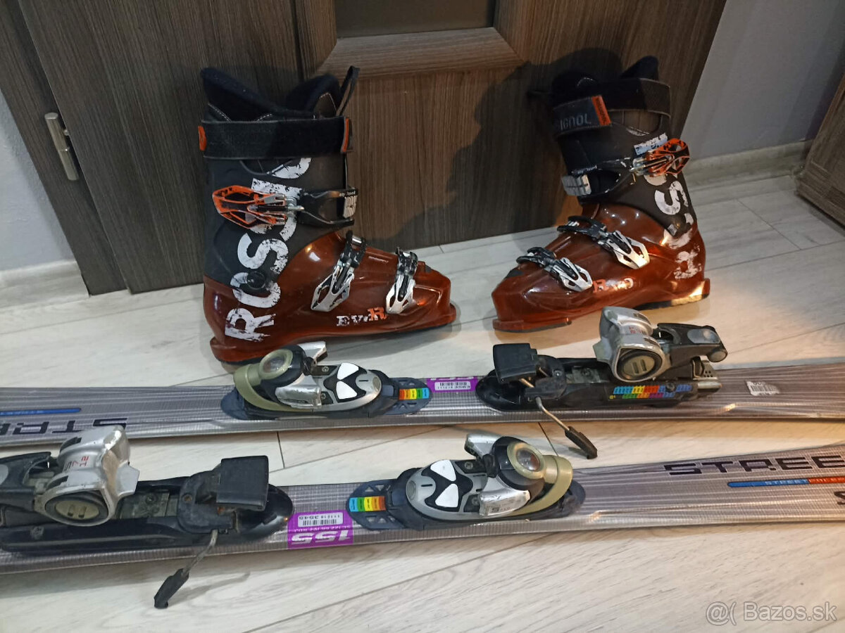 lyže salomon a lyžiarky - 2