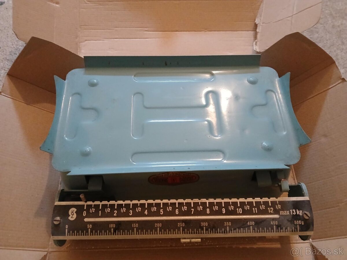 Retro kuchynská váha Semily - 2