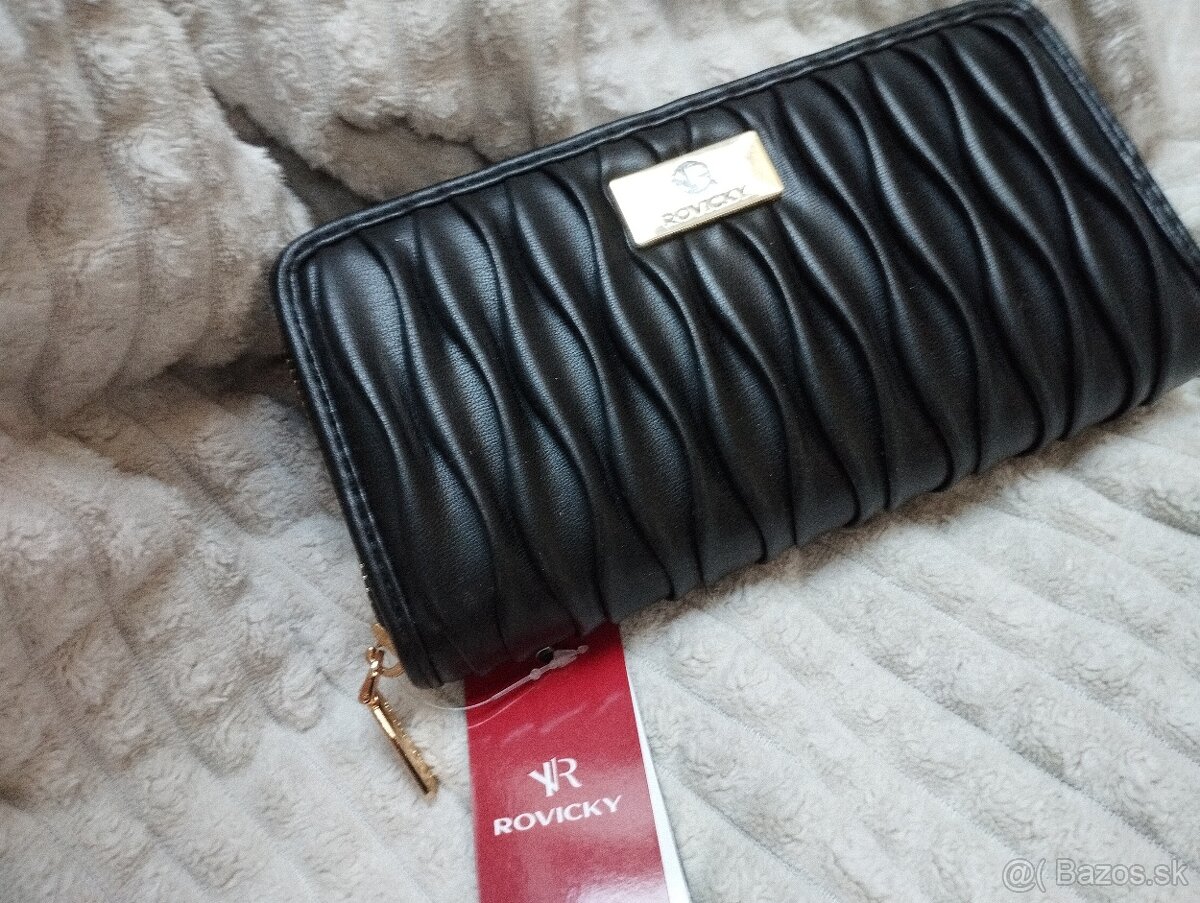 Dámska čierna peňaženka - 2
