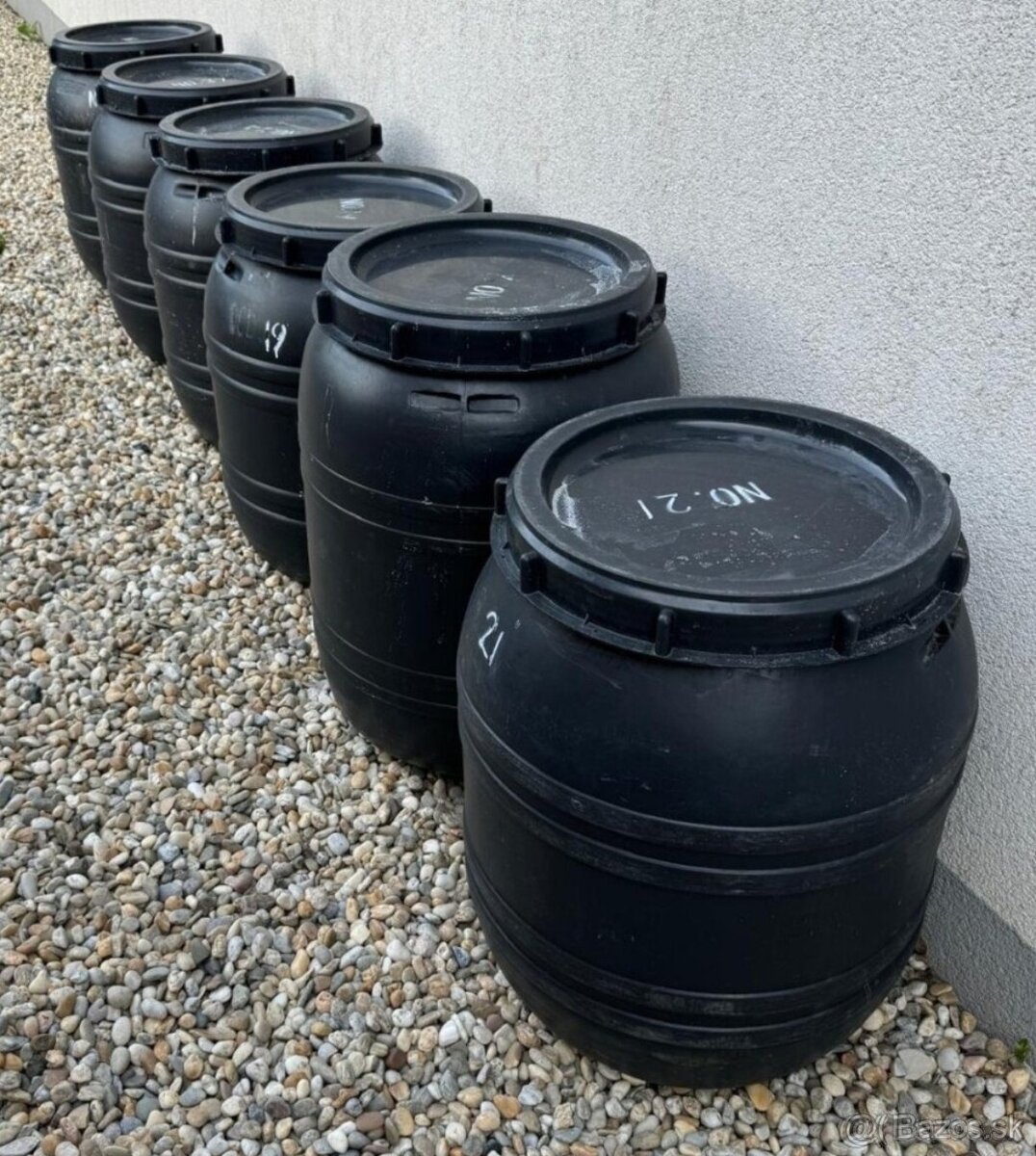 Plastové sudy potravinárske - 2