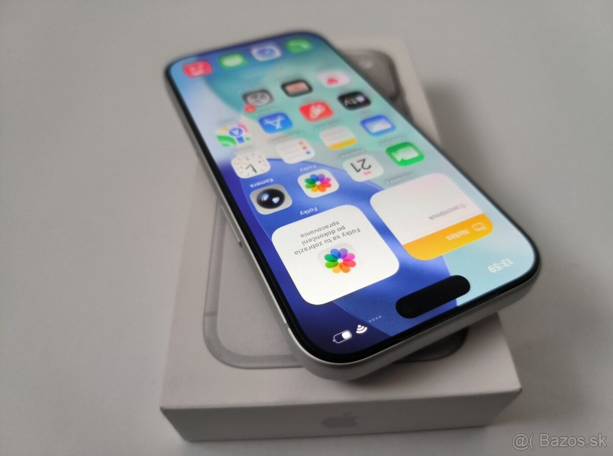 apple iphone 17 PRO 256gb Silver / Batéria 99% - 2