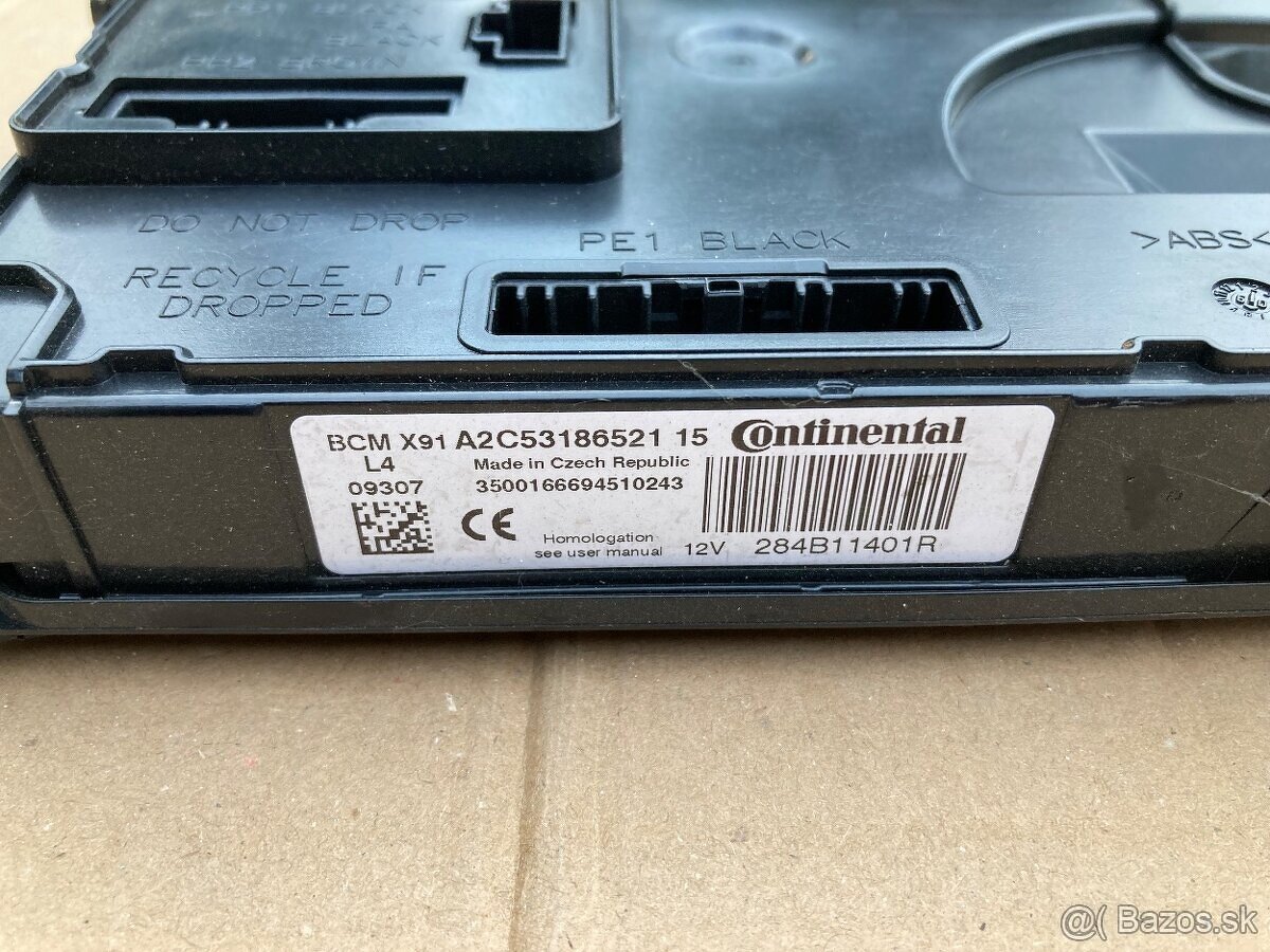 Bcm Usm jednotka na Renault - 2