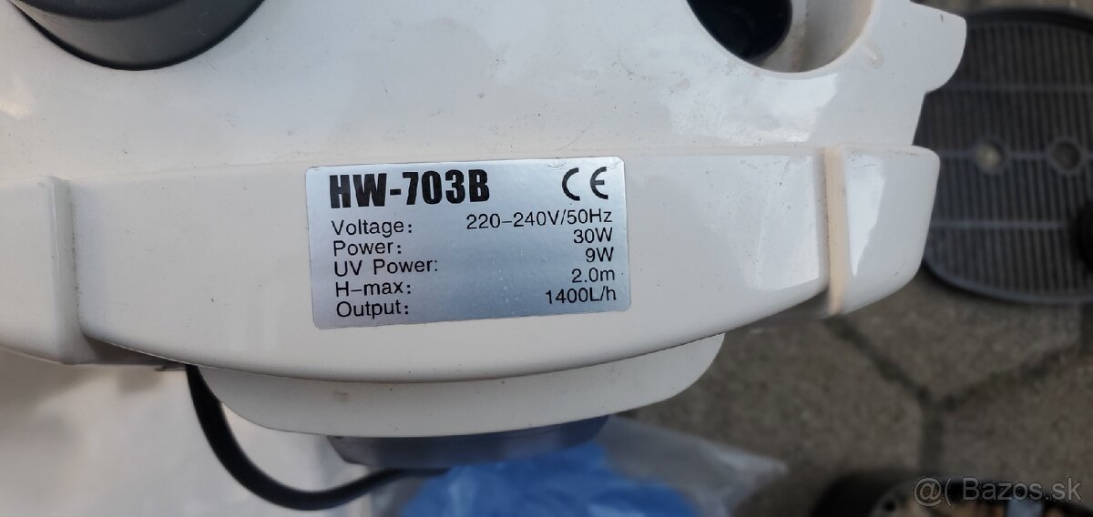 Filter do akvária sun sun HW-703B - 2