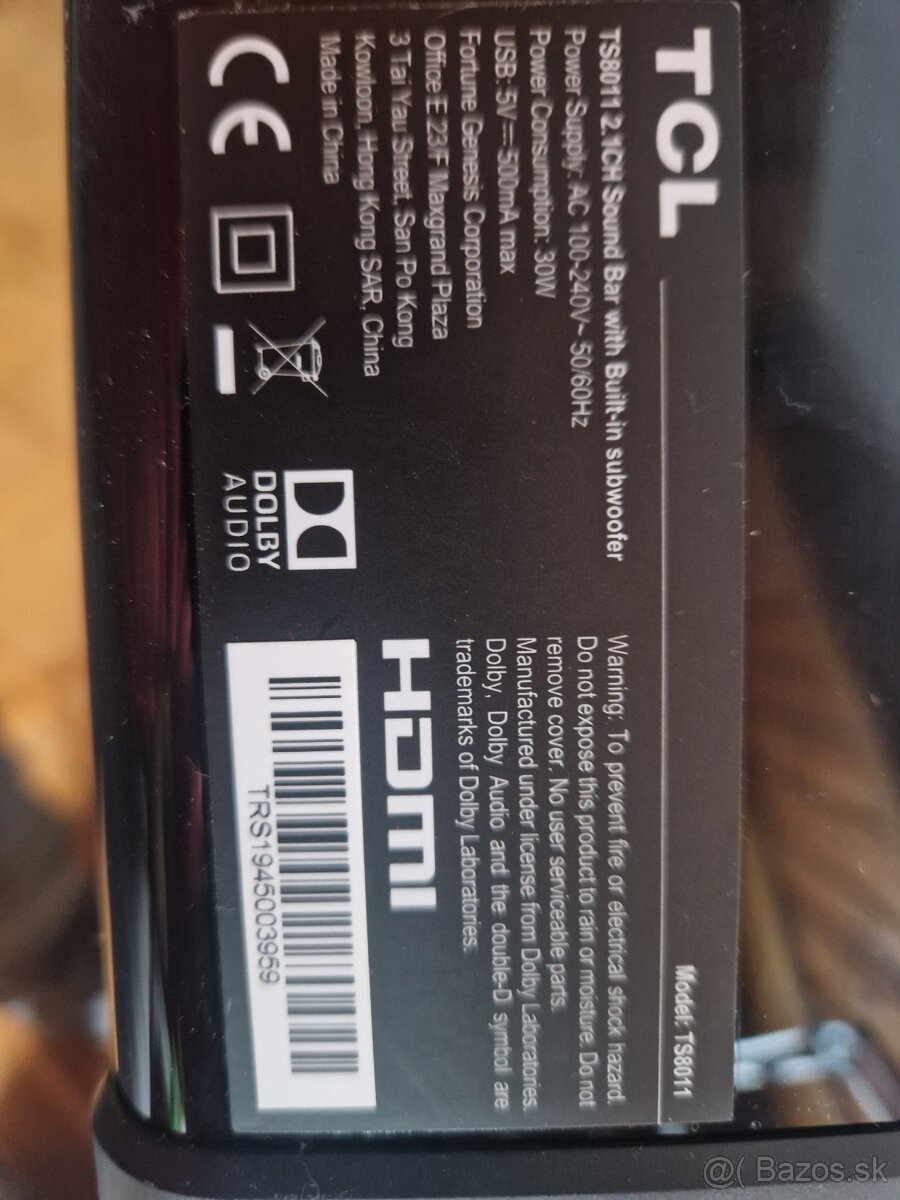 Soundbar 2.1 - 2