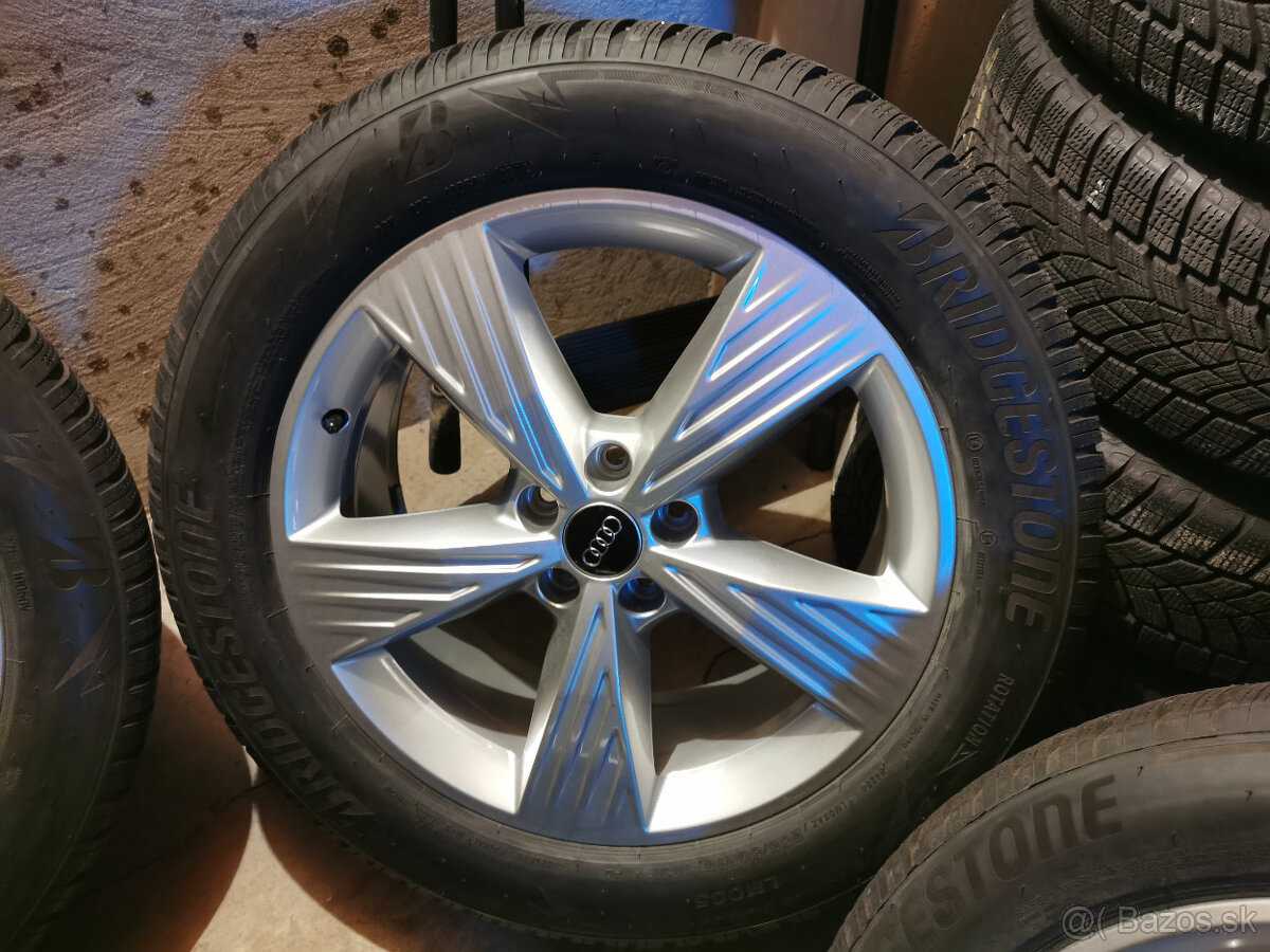 Audi Q4 e-tron - originál 19" alu s pneu - DOT 24 7+ mm - 2