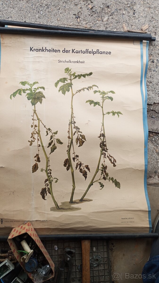 Staré školské tabule. - 2