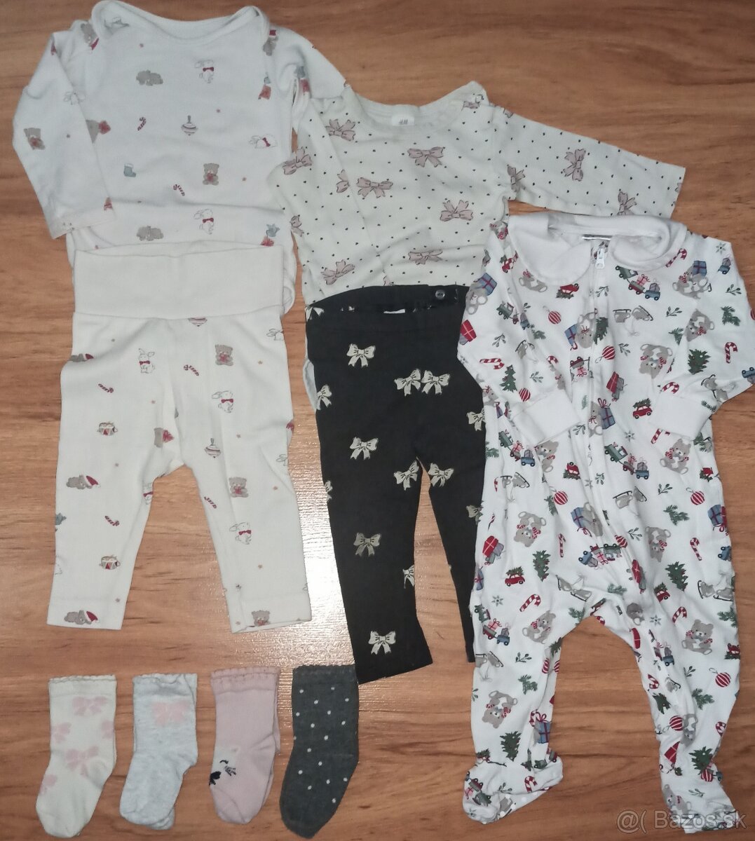 Vianočné oblečenie v. 74 pre dievčatko - 2