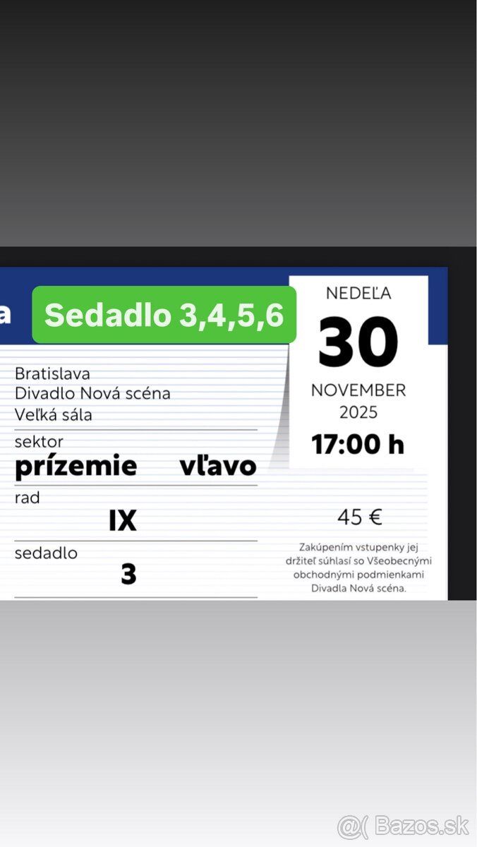 Lístky na divadelné predstavenie Cats diavadlo nová scéna - 2