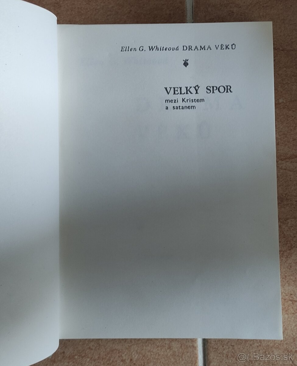 Predam knihu Drama veku - Elen G. Whiteova - 2