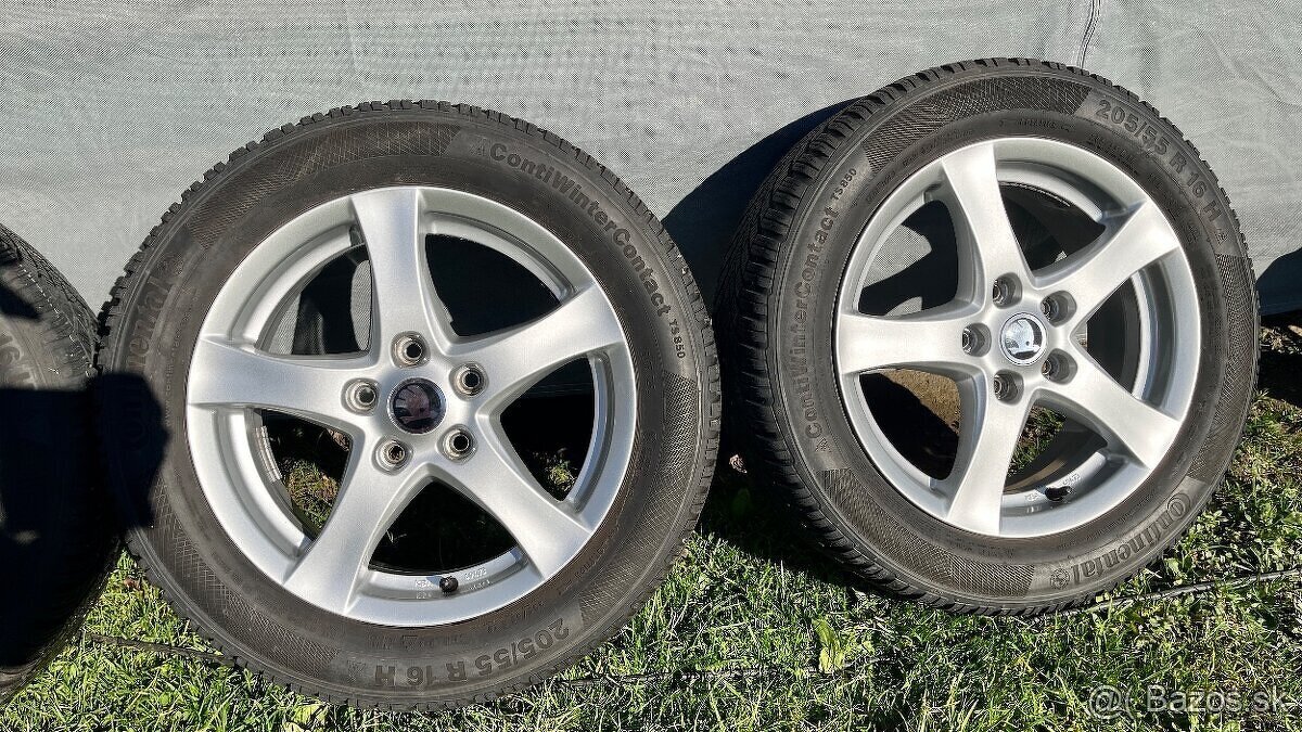 Zimná sada 5x112 r16 vw group - 2