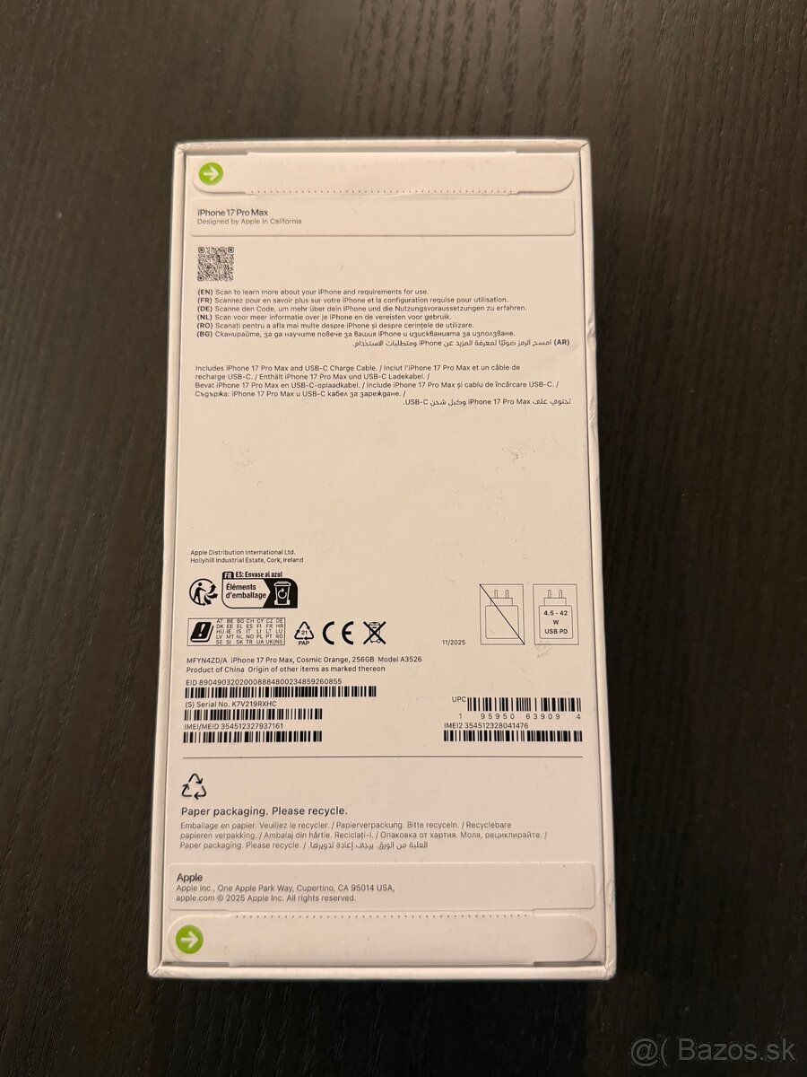 Apple iPhone 17 Pro Max 256 GB | nový, nerozbalený - 2