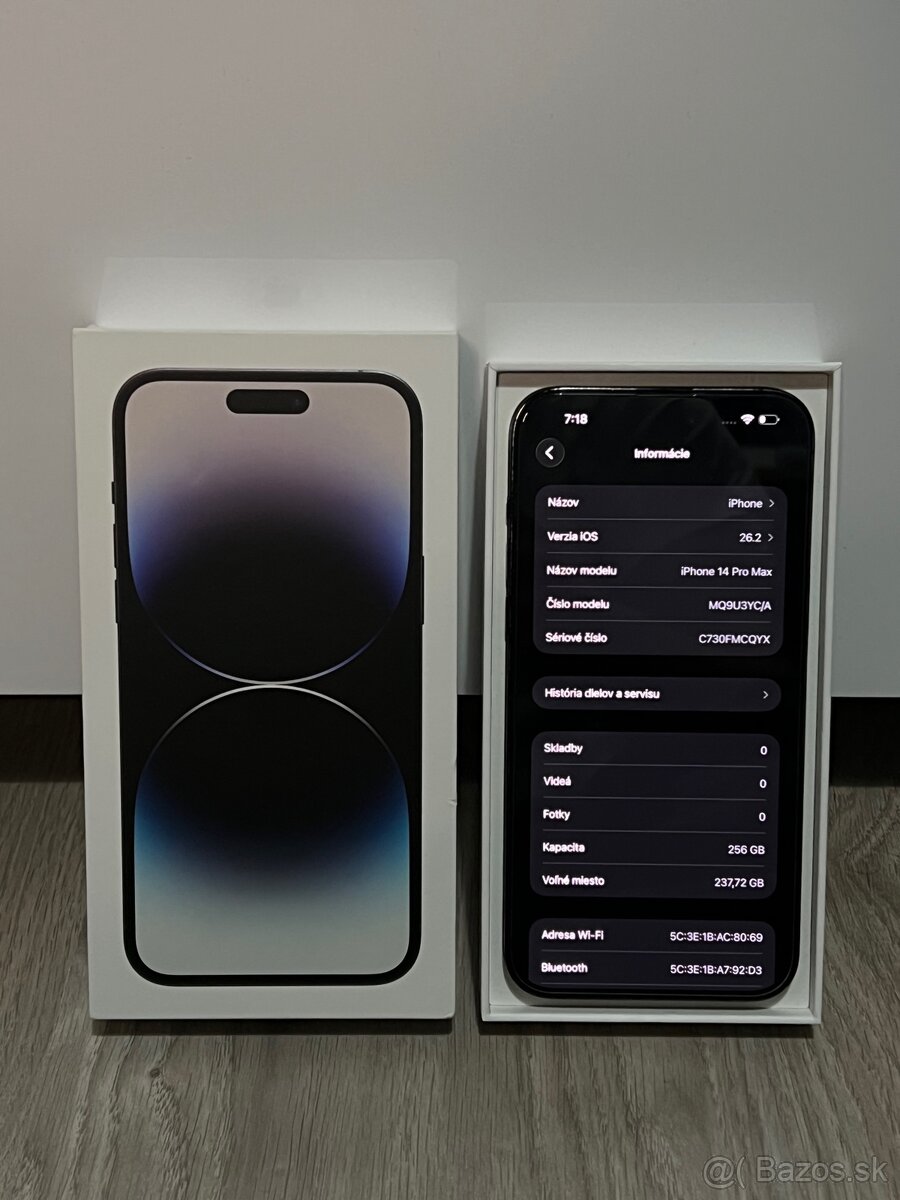 iPhone 14 Pro Max 256GB / Zdravie Baterie 100% - 2