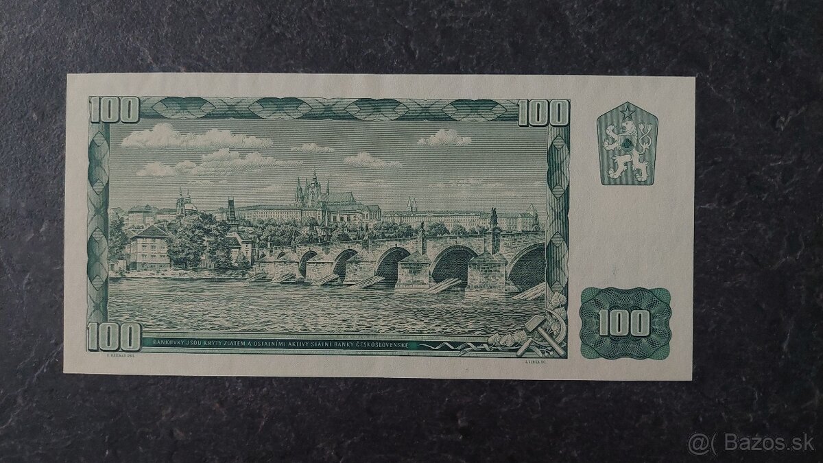 100 Kčs 1961 + SK kolok - 2