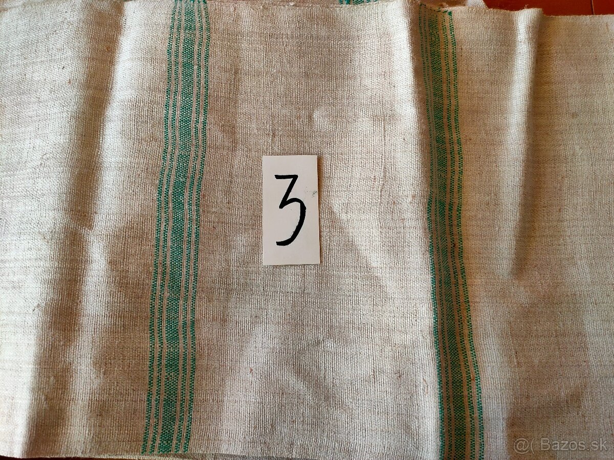 Tkané ĺanové plato - 2