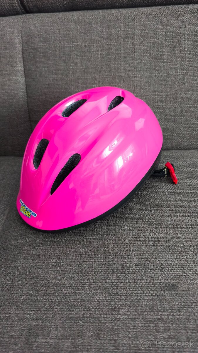 Detská cyklistická prilba , dievčenská - 2