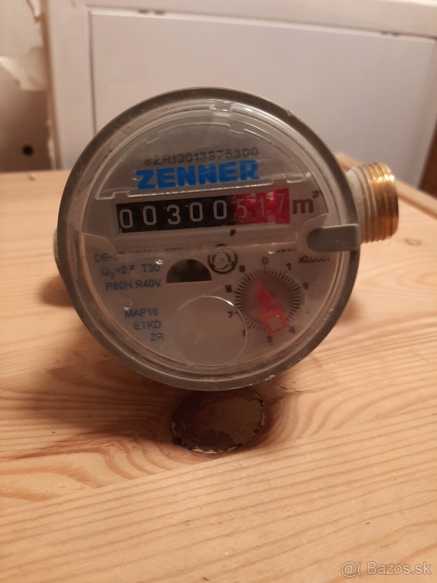 predám vodomer 3ks - 2