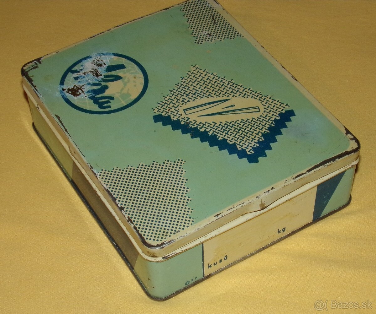 PLECHOVÁ retro KRABIČKA pre zberateľa - 2