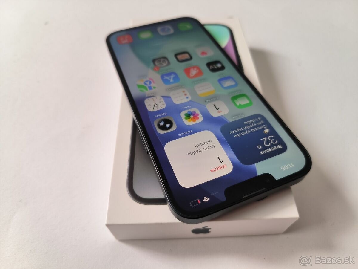 apple iphone 14 Plus 128gb Midnight / Batéria 86% - 2