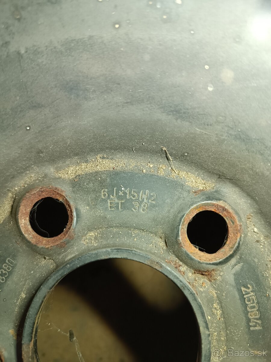 Plechové disky 5x100 R15 - 2