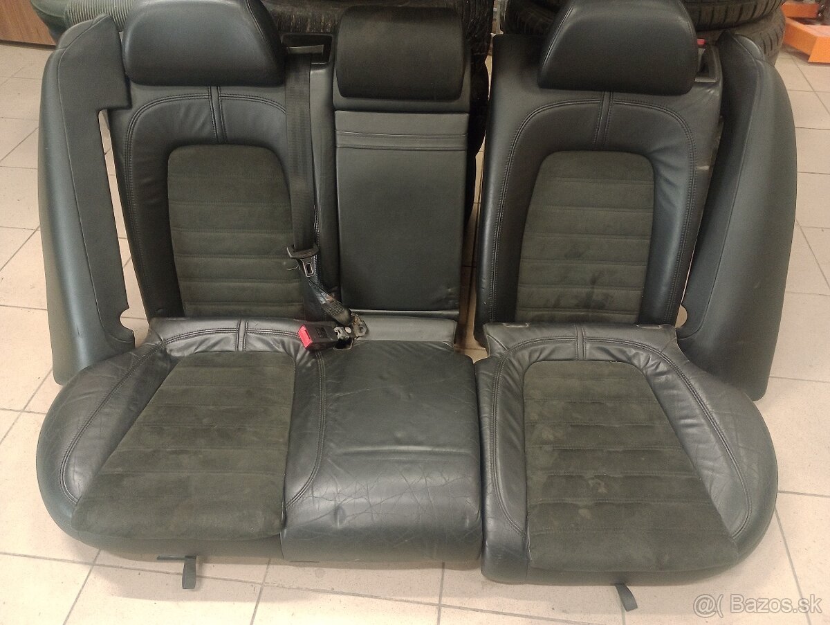 Sedačky alcantra, kožene tapacire Passat - 2