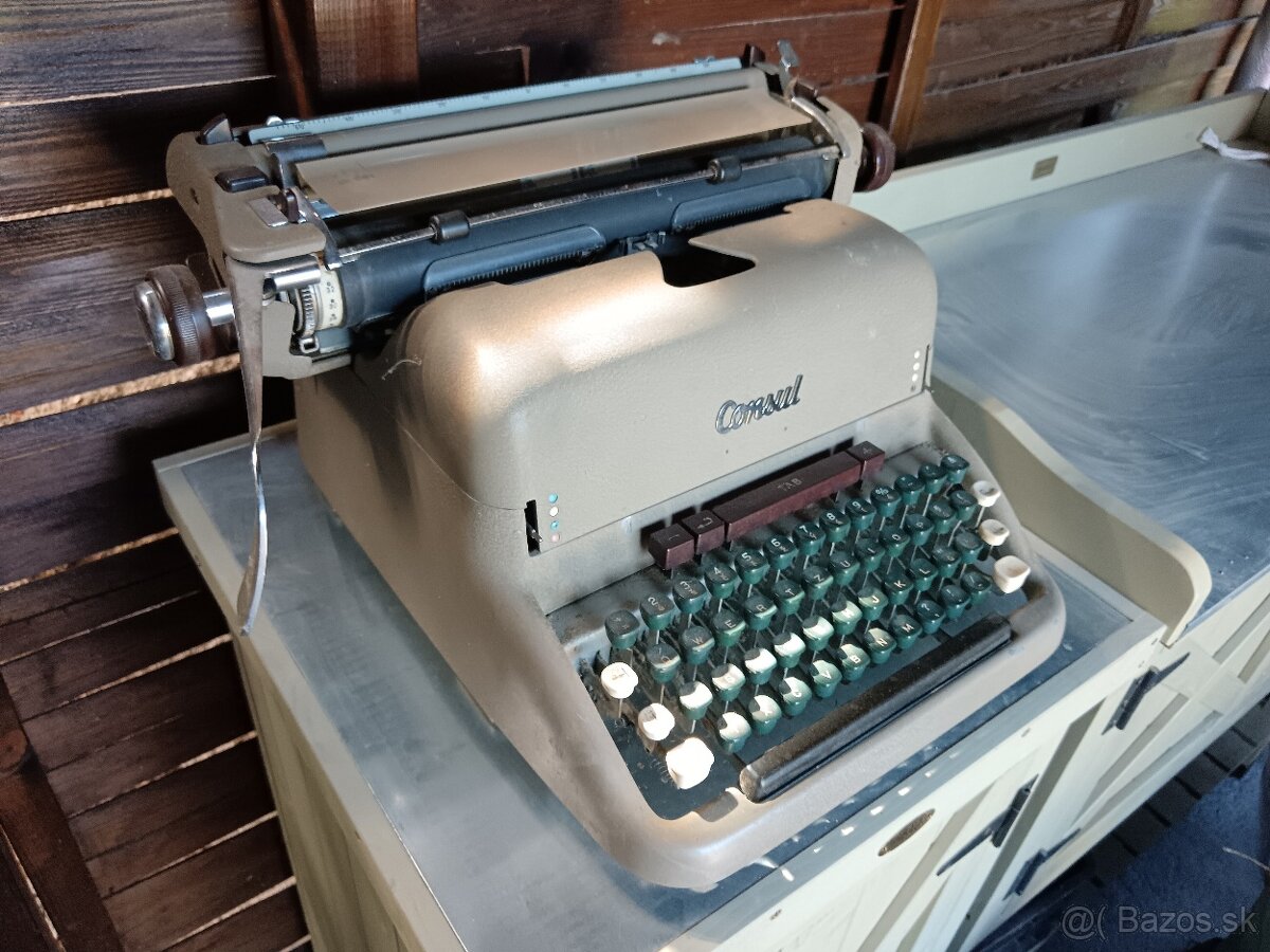 Písací stroj Consul - 2