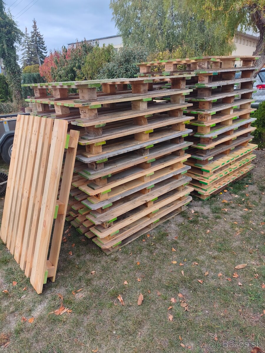 Predám palety rozmer 110x130cm - 2